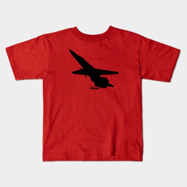 F-111 Aardvark Kids T-Shirt by TCP